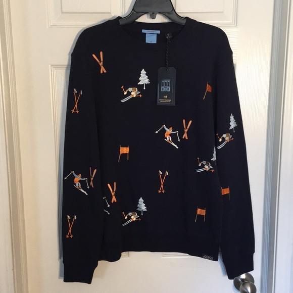 Scotch & Soda Other - NWT Scotch & Soda Embroidered Crewneck Sweater